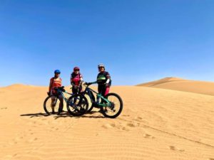 Randonnée activité Ebike à Desert Zagoura